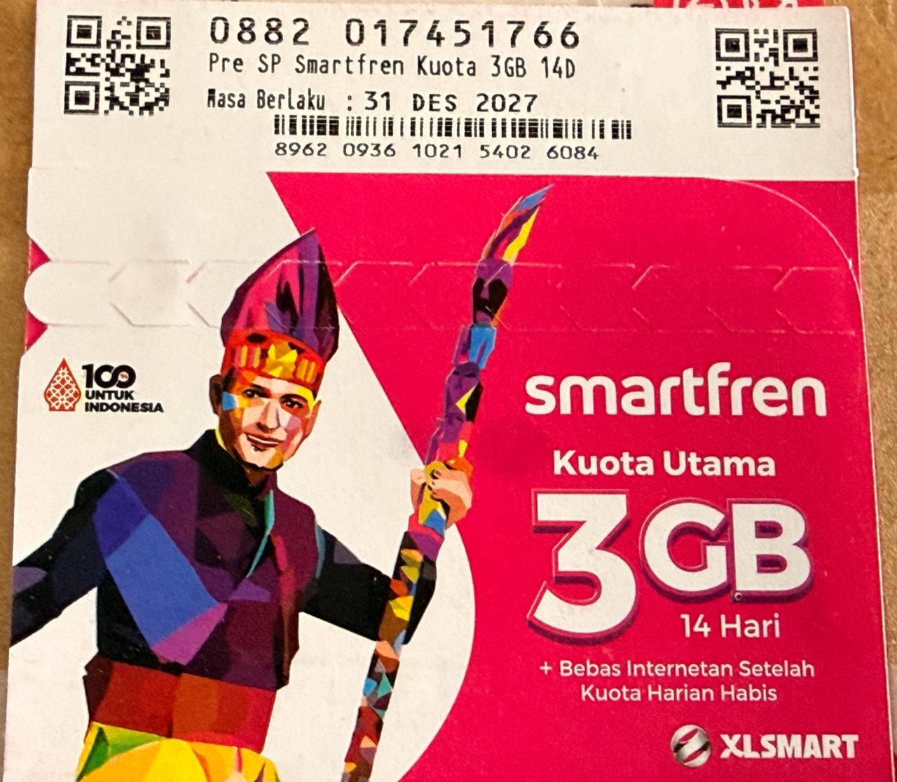 SP SMARTFREN 3GB 30D ORI SEGEL