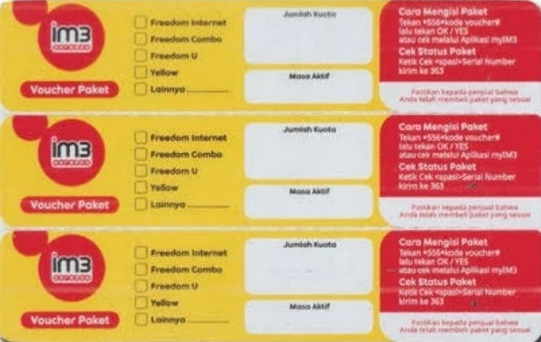 VCR IM3 3GB++ 30D NAS INJECT